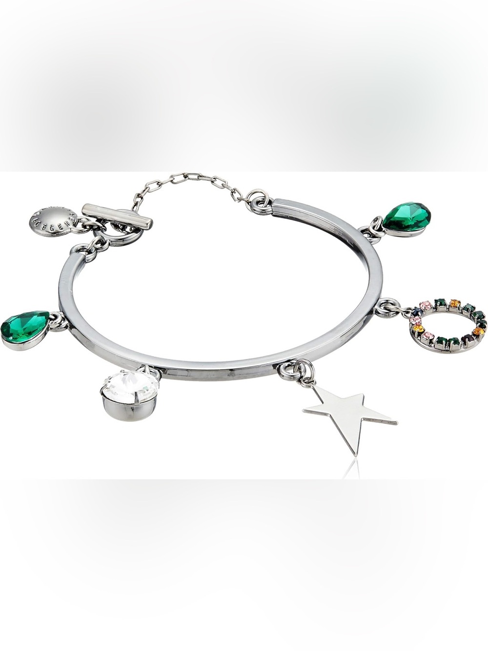 BCBG Generation  Star Multi Charm Toggle Bracelet